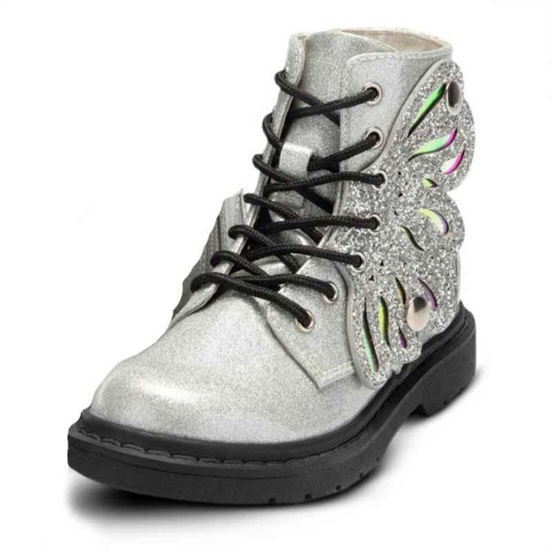 Silver Lelli Kelly Ali Di Fata Butterfly Midrise Boot English Paddock Boots