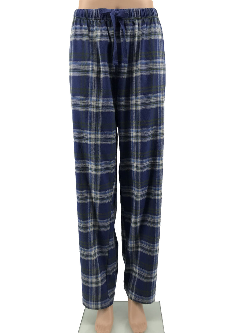 Backpacker Men's Flannel Lounge Pants Sleepwear Backpacker S Blue/Green 