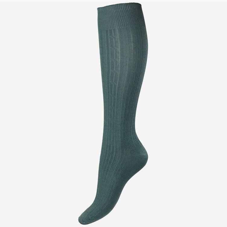 Horze Eva Cable Knit Socks Socks Horze Sage Brush Green US Women's 8.5-10 (EU 39-41) 