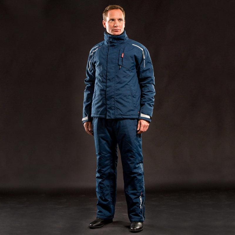 Dark Blue Finntack Pro Alaska Winter Jacket Jackets Front Model