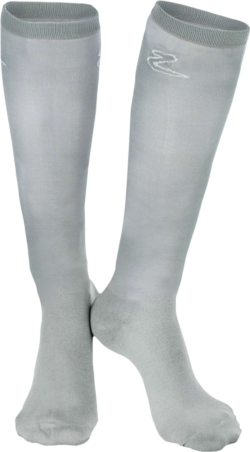 Horze Show Socks, 2 Pack Socks Horze 6-7.5 Wind Chime Grey 