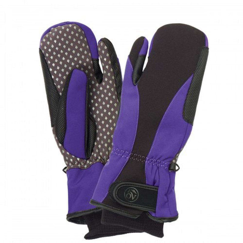 Ovation Vortex Winter Mitten Gloves Ovation S Black/Purple 