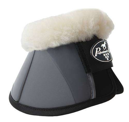 Professional's Choice Spartan Bell Boot W/ Fleece Bell Boots Professional's Choice M Charcoal 