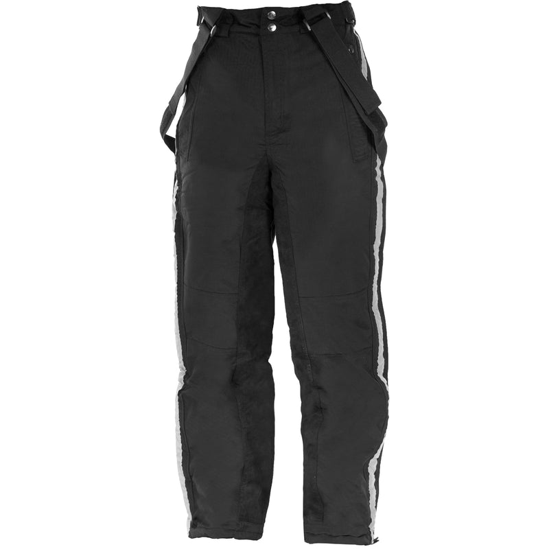 Front view of Black Horze Kids Winter Rider Pants Breeches Small