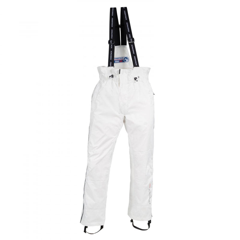 White Finntack Pro All Weather Trousers Front