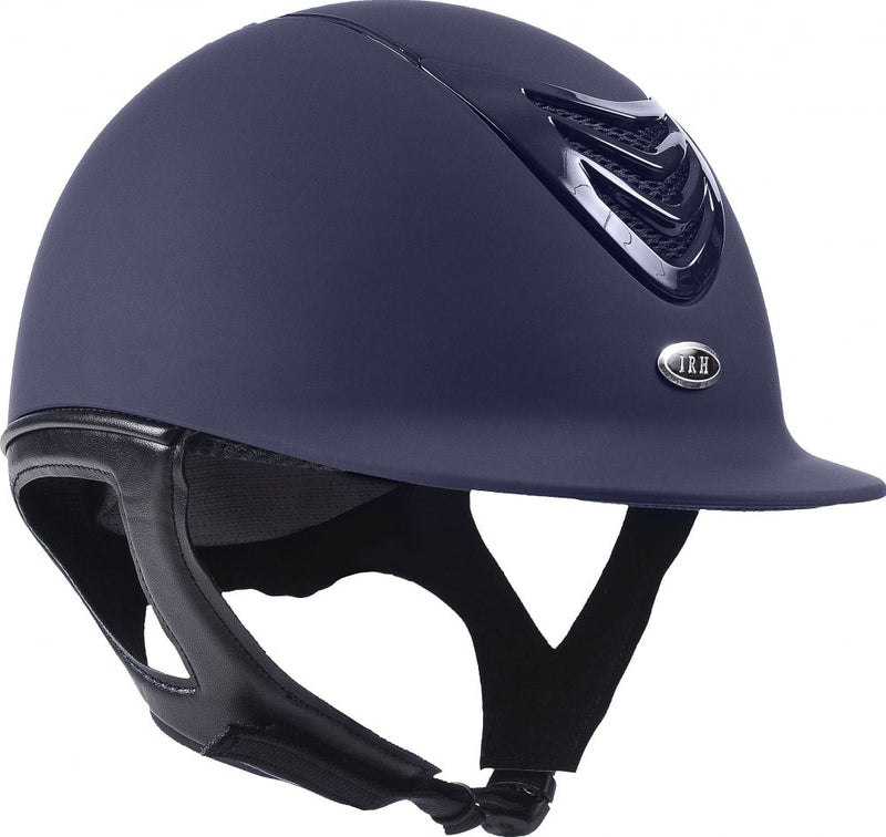 IRH IR4G Matte Helmet - Gloss Vent Riding Helmets IRH Dark Blue Small 